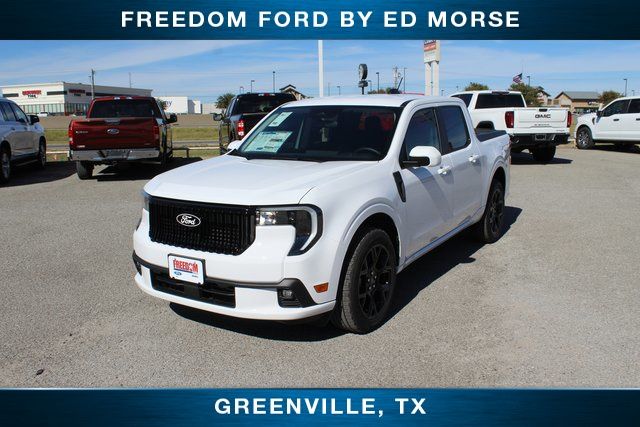 Oxford White 2025 Ford Maverick Pickup Truck All-Wheel Drive 7-Speed Automatic