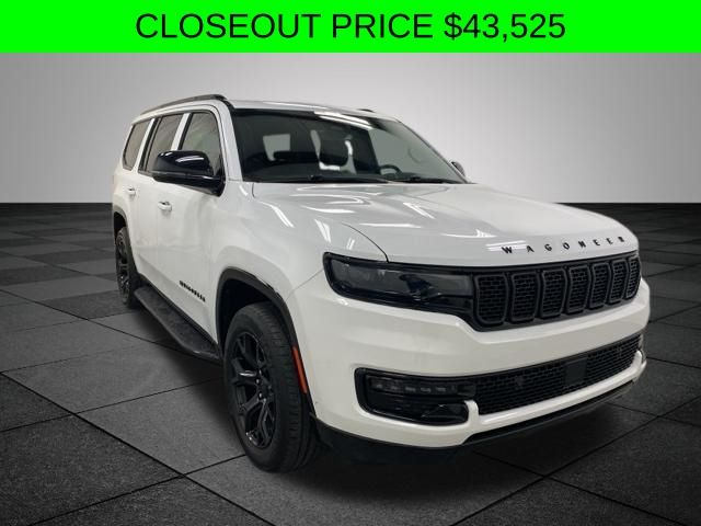 Bright White Clearcoat 2023 Jeep Wagoneer SUV / Crossover Four-Wheel Drive 8-Speed Automatic