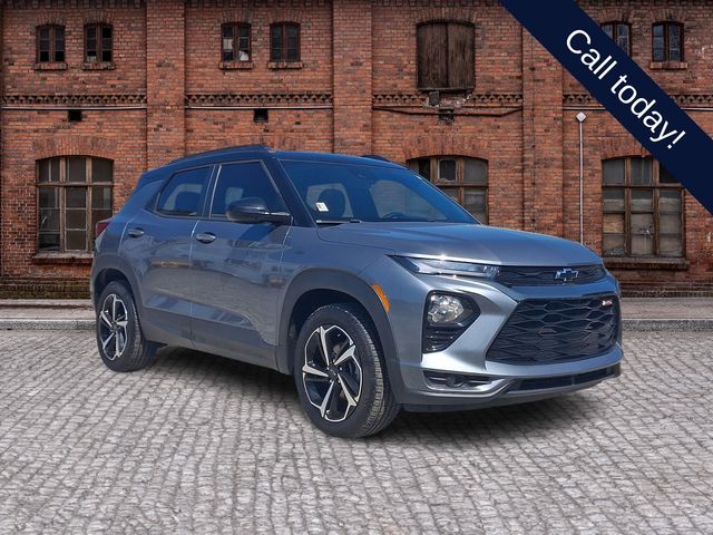 Gray (Satin Steel Metallic) 2021 Chevrolet Trailblazer SUV / Crossover Four-Wheel Drive 9-Speed Automatic