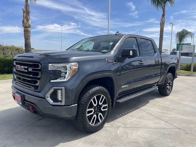 Gray (Dark Sky Metallic) 2021 GMC Sierra 1500 AT4 Crew Cab 4WD Pickup Truck Four-Wheel Drive Automatic