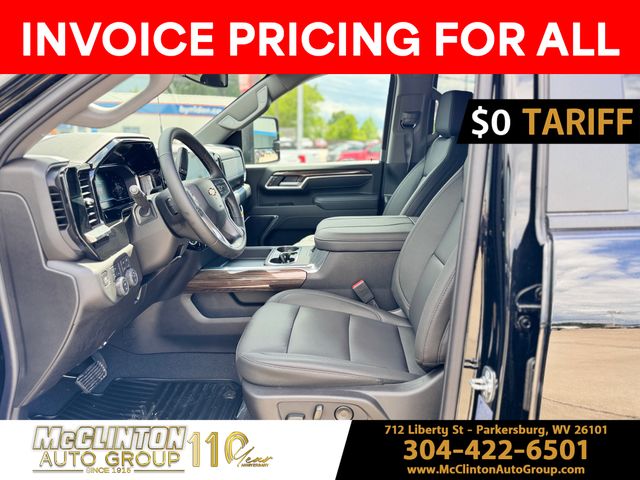 2025 Black Chevrolet Silverado 3500HD LT 4X4 Truck
