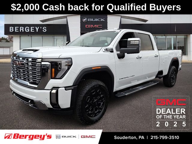 Summit White 2026 GMC Sierra 3500HD Pickup Truck Four-Wheel Drive Automatic