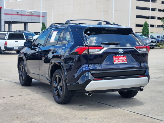 2021 Toyota RAV4 Hybrid XSE Blue at North Houston Mitsubishi