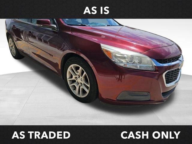 Butte Red Metallic 2015 Chevrolet Malibu 1LT FWD Sedan Front-Wheel Drive 6-Speed Automatic Overdrive