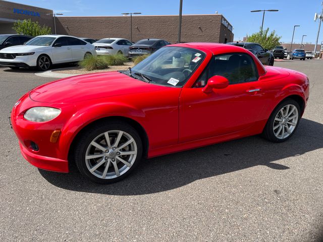 True Red 2007 Mazda MX-5 Miata Grand Touring Hardtop Convertible Rear-Wheel Drive 6-Speed Manual Overdrive