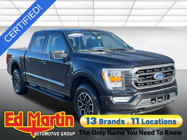 Black Metallic 2023 Ford F-150 Pickup Truck Four-Wheel Drive Automatic
