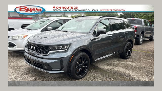 Gravity Gray 2022 Kia Sorento SUV / Crossover All-Wheel Drive 8-Speed Dual Clutch
