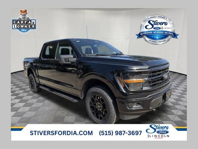 Black Metallic 2024 Ford F-150 Pickup Truck Four-Wheel Drive Automatic