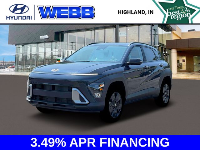 Denim Blue Pearl 2026 Hyundai Kona SUV / Crossover All-Wheel Drive Continuously Variable Transmission