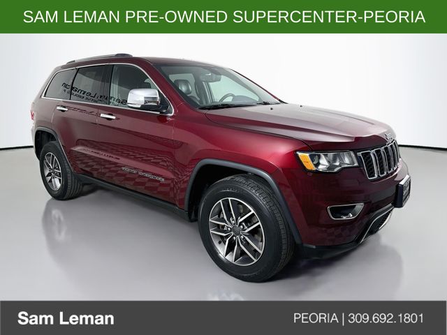 Velvet Red Pearlcoat 2021 Jeep Grand Cherokee SUV / Crossover Four-Wheel Drive 8-Speed Automatic