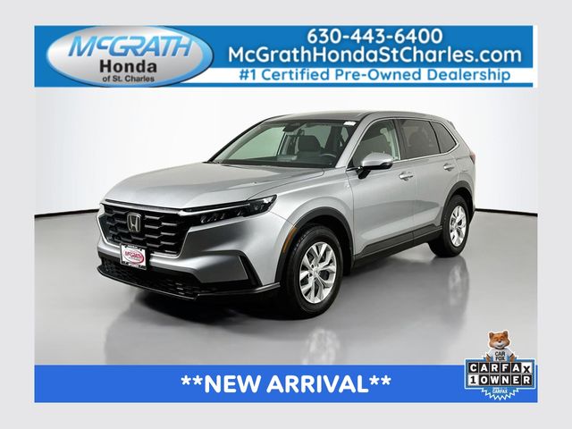 Solar Silver Metallic 2025 Honda CR-V SUV / Crossover All-Wheel Drive Continuously Variable Transmission