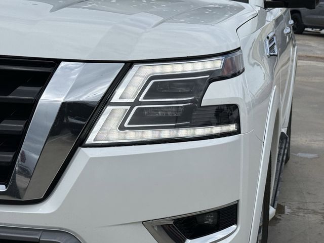 2021 Nissan Armada SL White at Baytown Hyundai