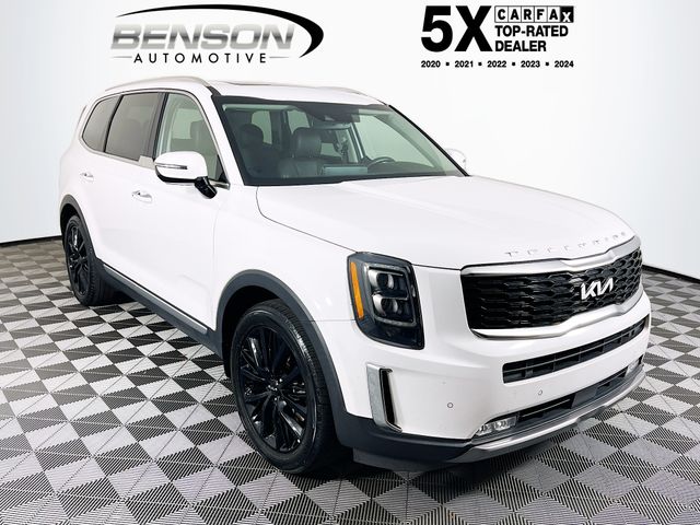 Glacial White Pearl 2022 Kia Telluride SX FWD SUV / Crossover Front-Wheel Drive 8-Speed Automatic