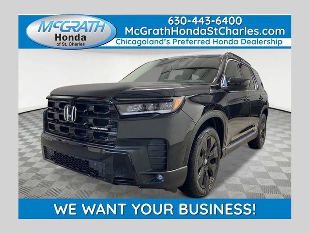 CRYSTAL BLACK PEARL 2026 Honda Pilot SUV / Crossover All-Wheel Drive Automatic