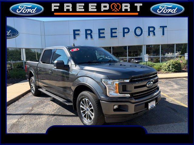 Gray (Magnetic Metallic) 2020 Ford F-150 Pickup Truck Four-Wheel Drive Automatic