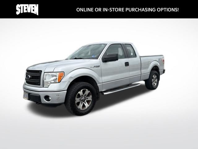 Ingot Silver 2014 Ford F-150 Pickup Truck Four-Wheel Drive 6-Speed Automatic