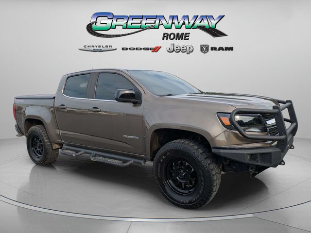 Brownstone Metallic 2017 Chevrolet Colorado Pickup Truck Four-Wheel Drive 8-Speed Automatic