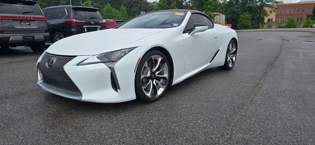 Ultra White 2022 Lexus LC 500 Convertible RWD Convertible Rear-Wheel Drive Automatic