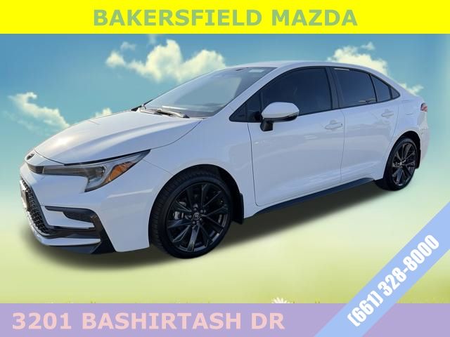 Ice Cap 2026 Toyota Corolla SE FWD Sedan Front-Wheel Drive Continuously Variable Transmission