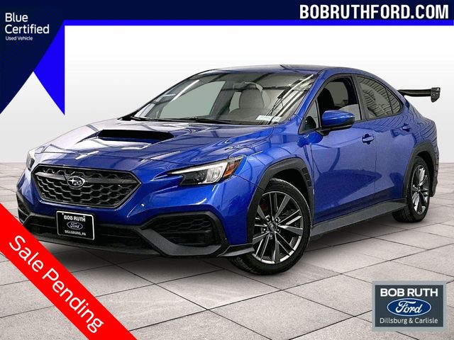 WR Blue Pearl 2023 Subaru WRX Sedan All-Wheel Drive 6-Speed Manual