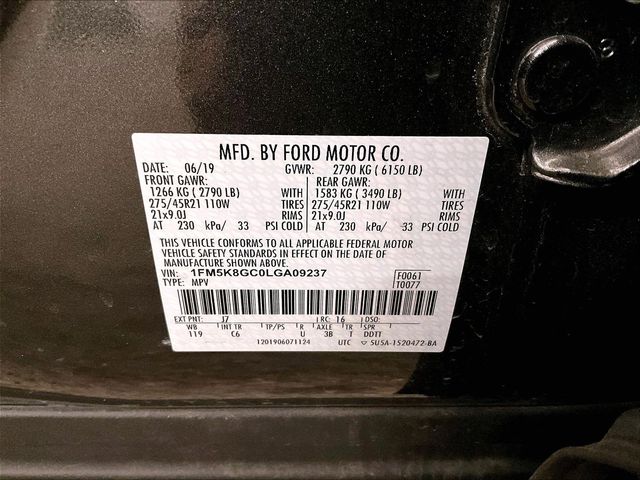 2020 Ford Explorer ST Gray at Phil Fitts Ford
