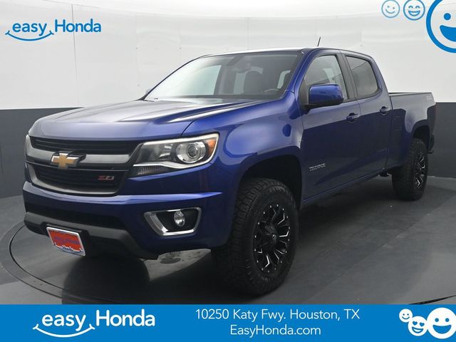 Laser Blue 2016 Chevrolet Colorado Pickup Truck Four-Wheel Drive 6-Speed Automatic