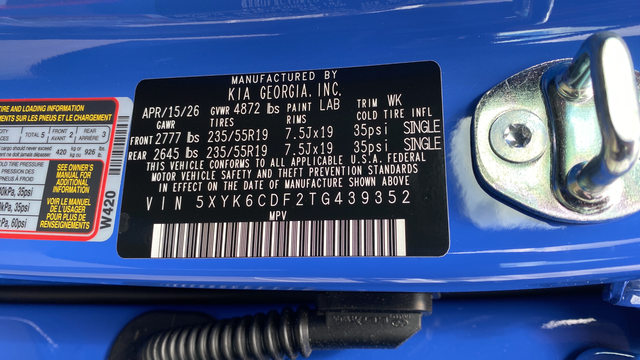 New 2026 Blue Kia X-Line image 41