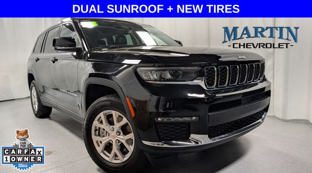 Diamond Black Crystal Pearlcoat 2023 Jeep Grand Cherokee L SUV / Crossover Four-Wheel Drive 8-Speed Automatic