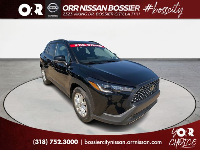 Black 2024 Toyota Corolla Cross LE FWD SUV / Crossover Front-Wheel Drive Continuously Variable Transmission