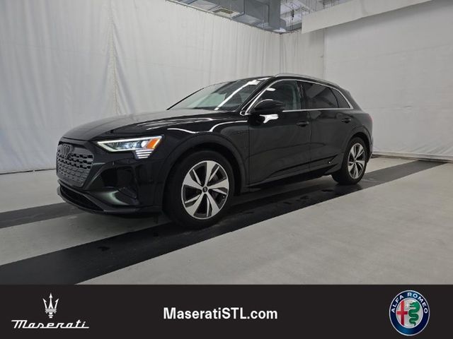 Black Metallic 2024 Audi Q8 e-tron quattro Premium Plus AWD SUV / Crossover All-Wheel Drive Automatic
