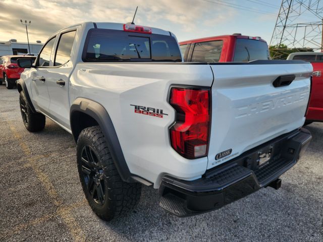 2025 Chevrolet Colorado Trail Boss White at Classic Elite Chevrolet Sugar Land