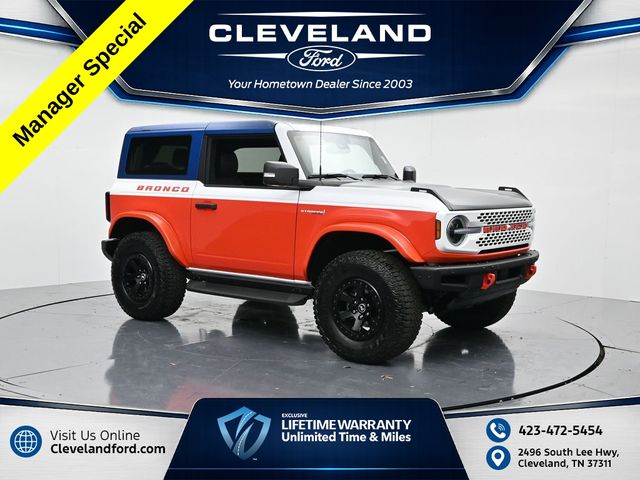 Oxford White 2025 Ford Bronco SUV / Crossover Four-Wheel Drive Automatic
