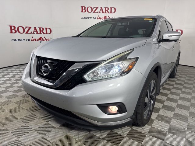2017 Brilliant Silver Metallic Nissan Murano Platinum FWD SUV