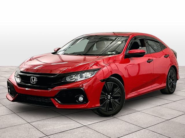 2019 Honda Civic EX Red at Bob Ruth Ford