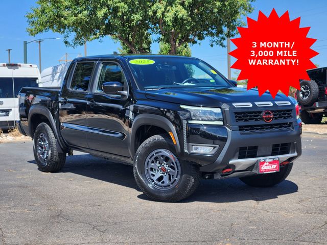 Super Black 2026 Nissan Frontier Pickup Truck Four-Wheel Drive 9-Speed Automatic Overdrive