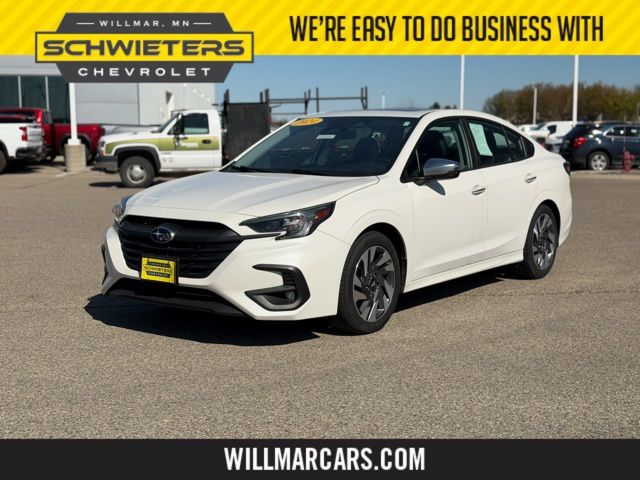 Crystal White Pearl 2024 Subaru Legacy Touring XT AWD Sedan All-Wheel Drive Continuously Variable Transmission
