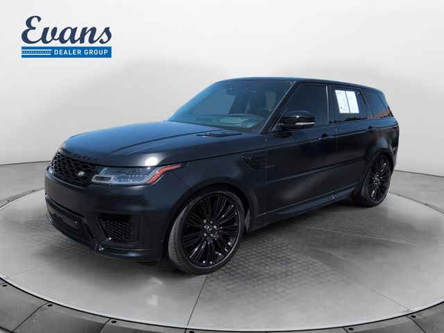 Ligurian Black 2022 Land Rover Range Rover Sport SUV / Crossover All-Wheel Drive 8-Speed Automatic