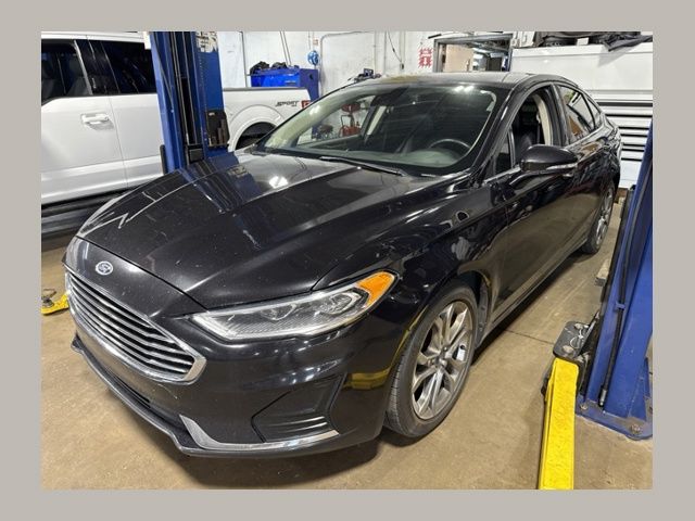 Agate Black Metallic 2020 Ford Fusion Sedan Front-Wheel Drive 6-Speed Automatic