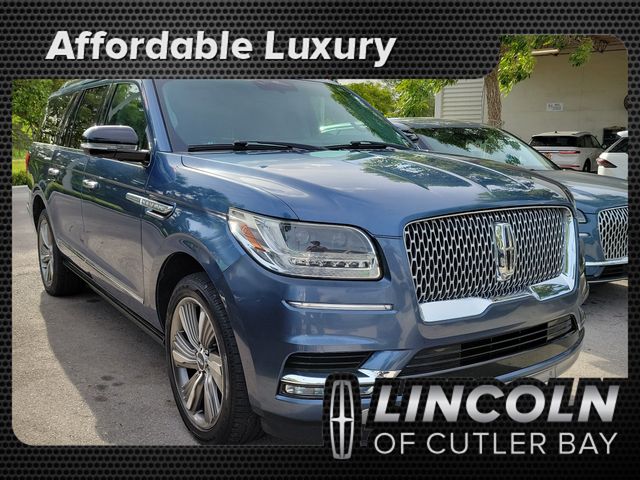 Blue Diamond Metallic 2018 Lincoln Navigator SUV / Crossover Four-Wheel Drive Automatic