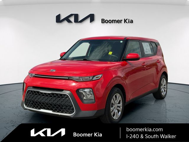 Inferno Red 2021 Kia Soul LX FWD SUV / Crossover Front-Wheel Drive