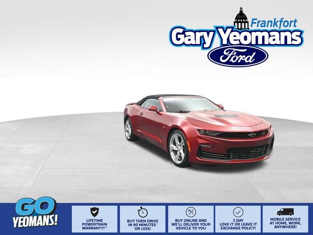 Radiant Red Tintcoat 2024 Chevrolet Camaro Convertible Rear-Wheel Drive 6-Speed Manual