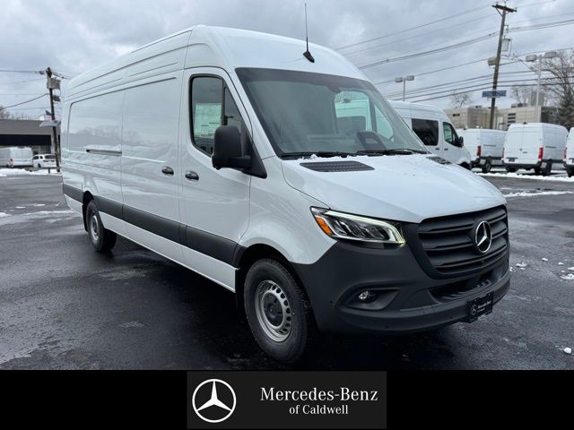 Arctic White 2026 Mercedes-Benz Sprinter Cargo 2500 170 High Roof Extended RWD Van Rear-Wheel Drive 9-Speed Automatic