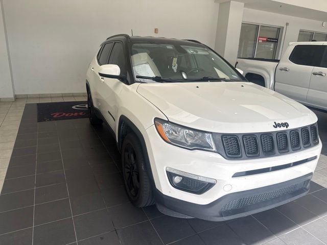 2021 Jeep Compass Altitude White at Texan Dodge Chrysler Jeep Ram