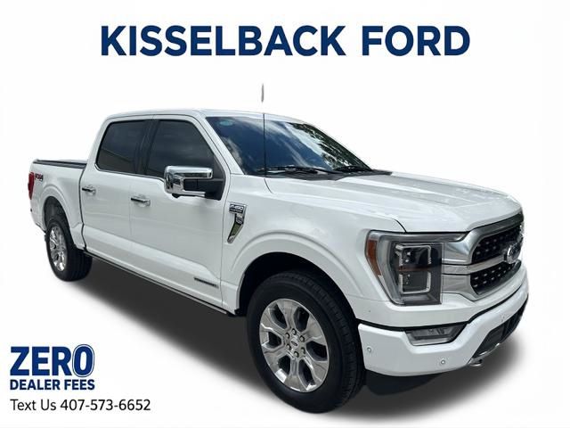 Star White Metallic Tri-Coat 2023 Ford F-150 Pickup Truck Four-Wheel Drive Automatic