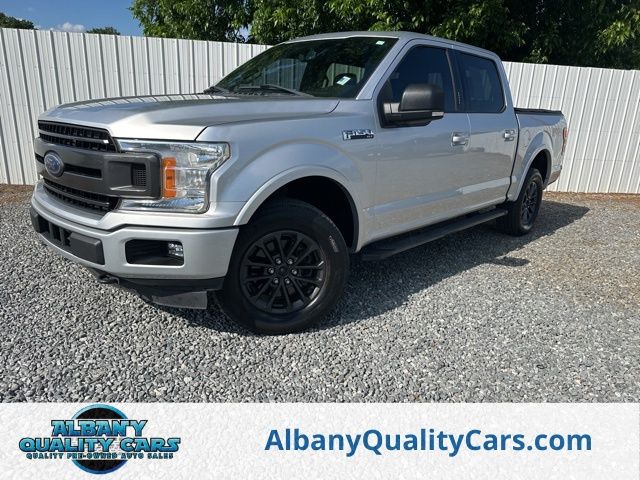 Ingot Silver 2018 Ford F-150 XLT SuperCrew 4WD Pickup Truck Four-Wheel Drive Automatic