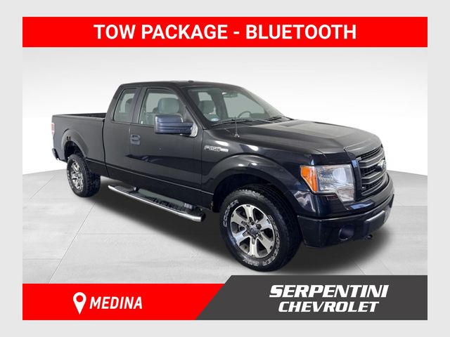 Tuxedo Black Metallic 2014 Ford F-150 Pickup Truck Four-Wheel Drive 6-Speed Automatic