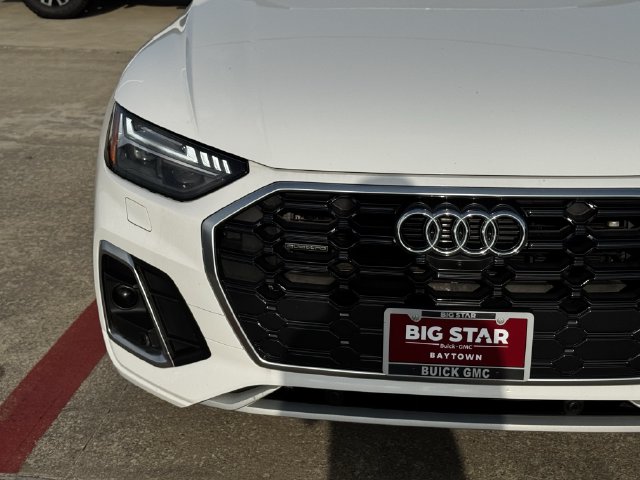 2023 Audi Q5 45 S line Prestige White at Bayway Cadillac Southwest