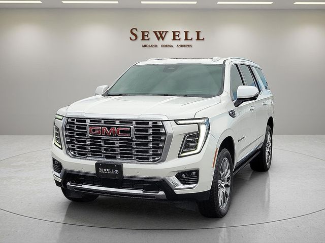 White Frost Tricoat 2025 GMC Yukon Denali 4WD SUV / Crossover Four-Wheel Drive