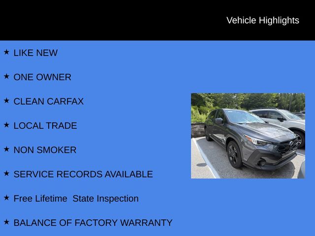 2026 Subaru Crosstrek Base Gray at Subaru and VW of Moon Township