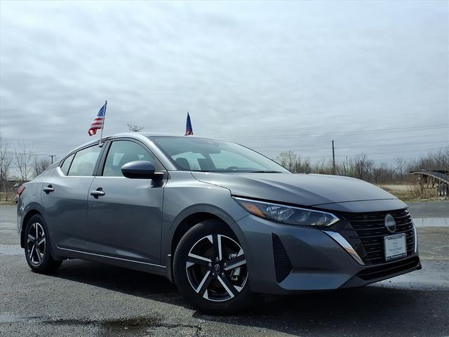 Gray (Gun Metallic) 2025 Nissan Sentra SV FWD Sedan Front-Wheel Drive Continuously Variable Transmission